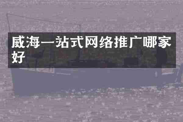 威海一站式网络推广哪家好