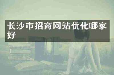 长沙市招商网站优化哪家好