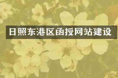 日照东港区函授网站建设