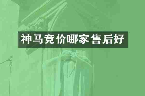 神马竞价哪家售后好