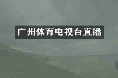 广州体育电视台直播