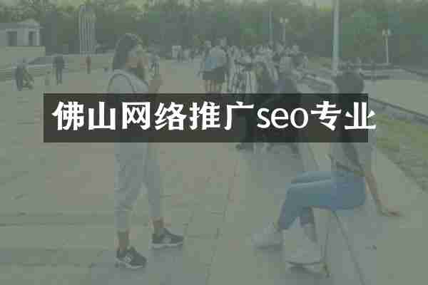 佛山网络推广seo专业