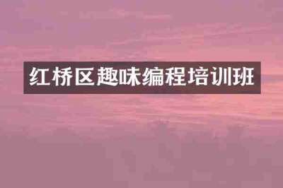 红桥区趣味编程培训班