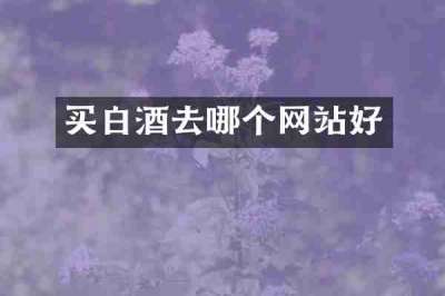 买白酒去哪个网站好