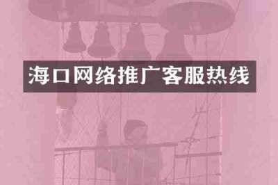 海口网络推广客服热线