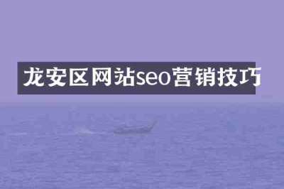 龙安区网站seo营销技巧