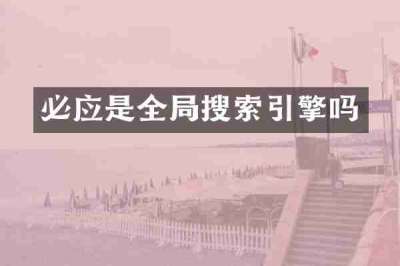 必应是全局搜索引擎吗