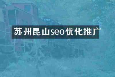 苏州昆山seo优化推广
