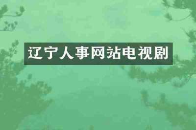 辽宁人事网站电视剧