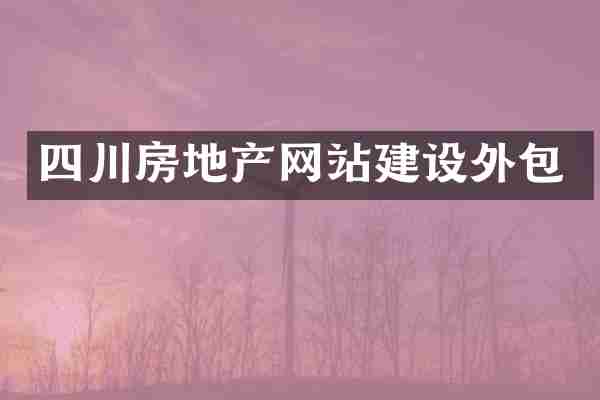 四川房地产网站建设外包