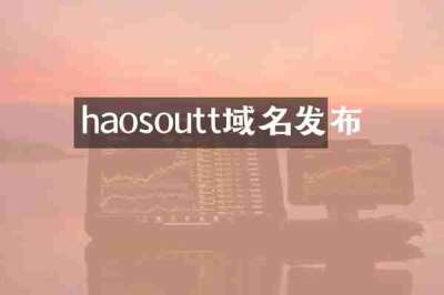 haosoutt域名发布