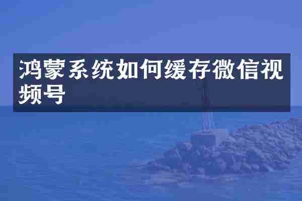 鸿蒙系统如何缓存微信视频号