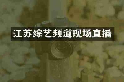 江苏综艺频道现场直播
