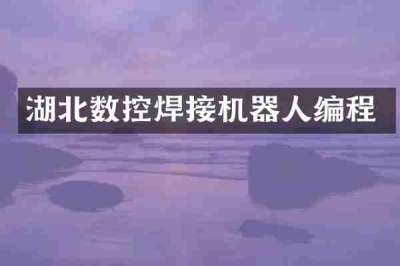 湖北数控焊接机器人编程