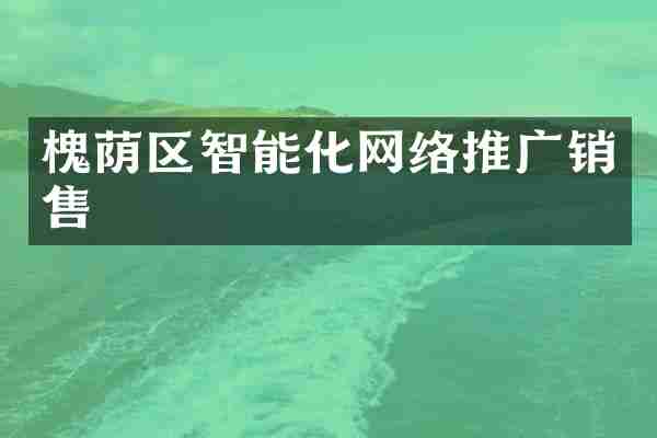 槐荫区智能化网络推广销售
