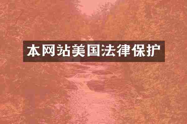 本网站美国法律保护