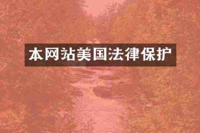 本网站美国法律保护