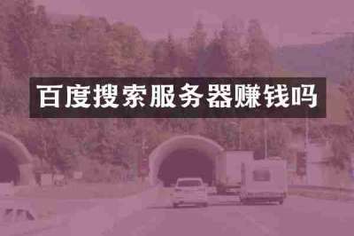 百度搜索服务器赚钱吗