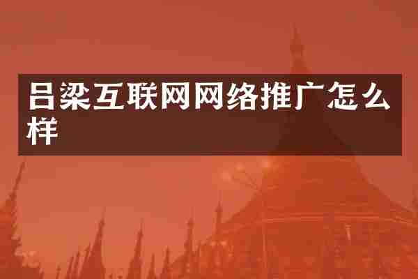 吕梁互联网网络推广怎么样