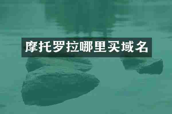 摩托罗拉哪里买域名