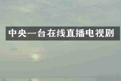 中央一台在线直播电视剧