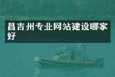 昌吉州专业网站建设哪家好