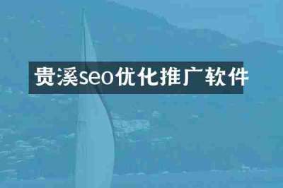 贵溪seo优化推广软件