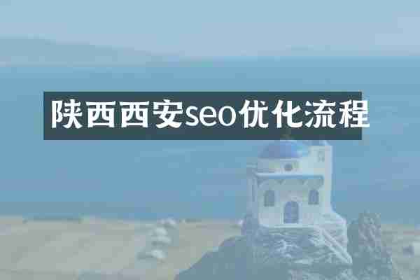 陕西西安seo优化流程