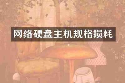 网络硬盘主机规格损耗