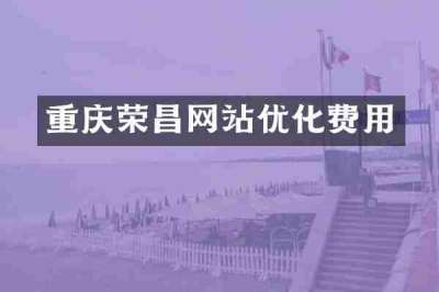 重庆荣昌网站优化费用