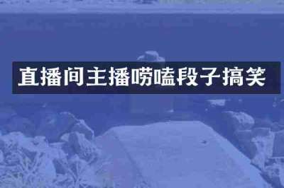 直播间主播唠嗑段子搞笑