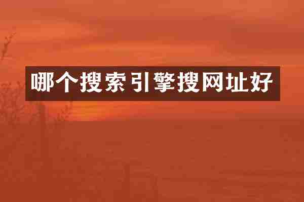 哪个搜索引擎搜网址好