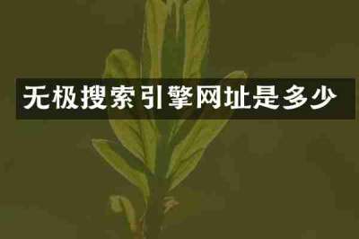 无极搜索引擎网址是多少