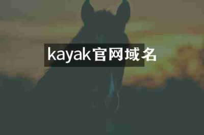 kayak官网域名
