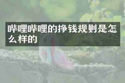 哔哩哔哩的挣钱规则是怎么样的