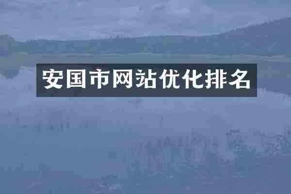 安国市网站优化排名