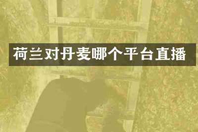 荷兰对丹麦哪个平台直播