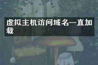 虚拟主机访问域名一直加载