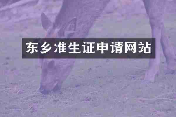 东乡准生证申请网站