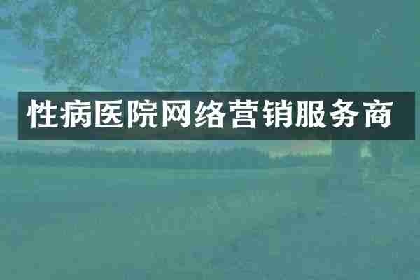 性病医院网络营销服务商