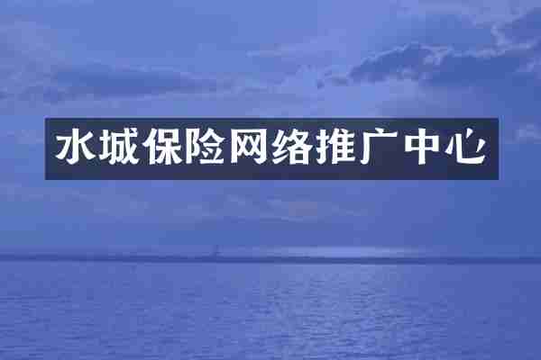 水城保险网络推广中心