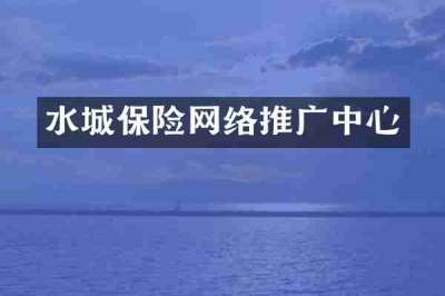 水城保险网络推广中心