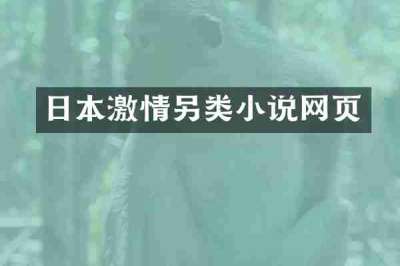 日本激情另类小说网页