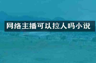 网络主播可以拉人吗小说