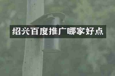 绍兴百度推广哪家好点