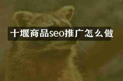 十堰商品seo推广怎么做