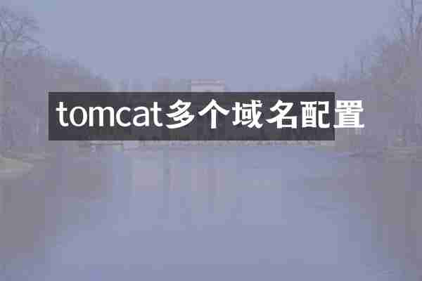tomcat多个域名配置
