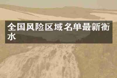 全国风险区域名单最新衡水