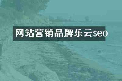 网站营销品牌乐云seo