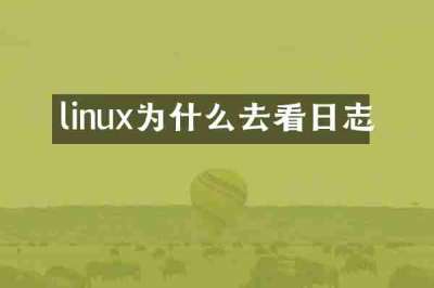 linux为什么去看日志
